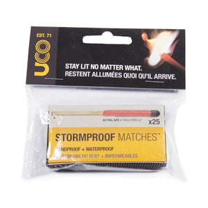 Stormproof matches