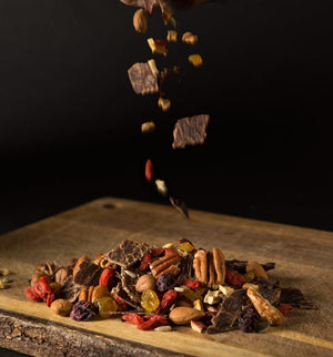 Trailmix - Goji | beef JERKY | Pecan nuts 50g
